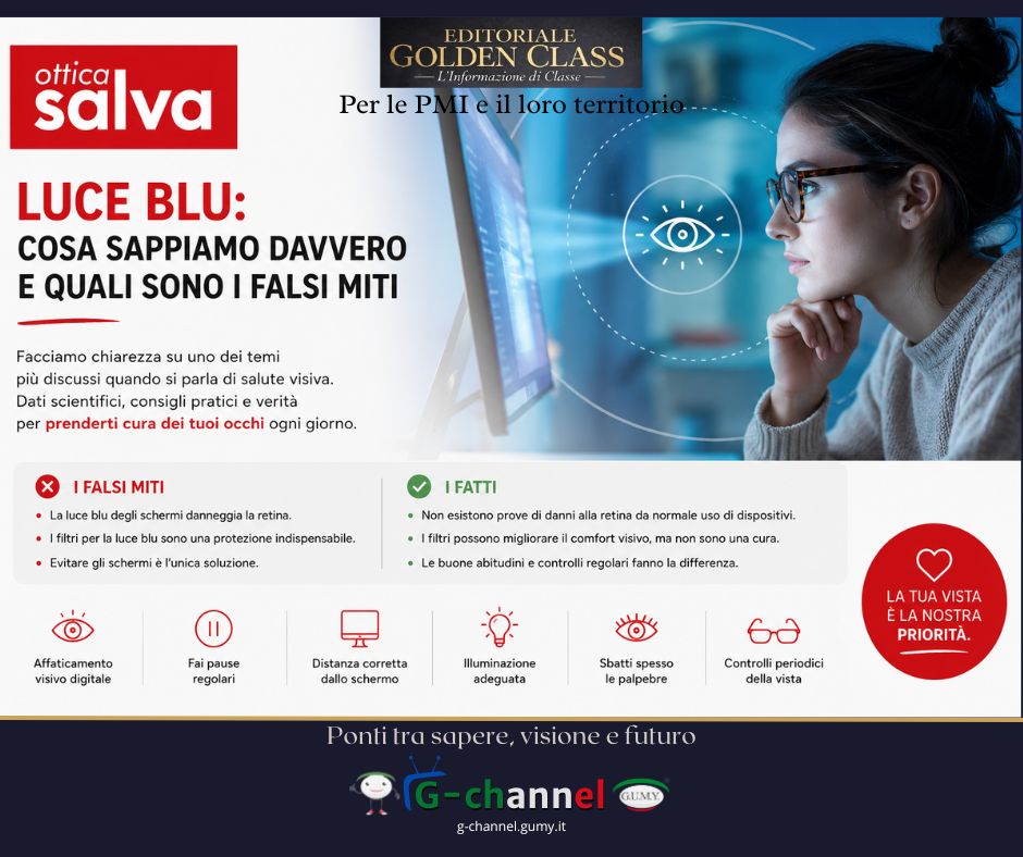 Luce blu: cosa sappiamo davvero e quali sono i falsi miti